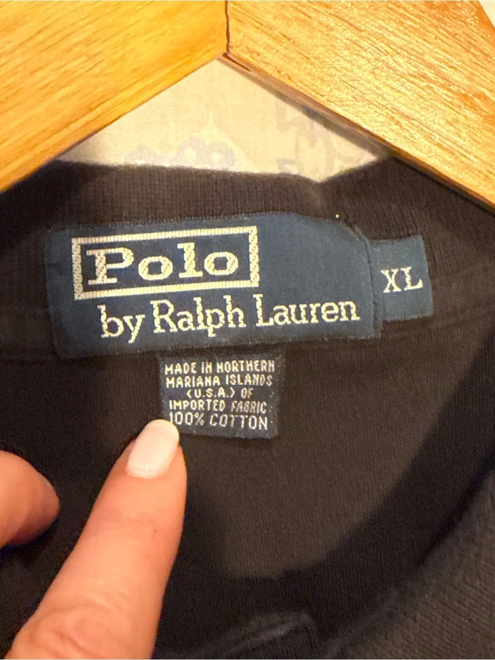 Ralph Lauren Men’s Black Polo Shirt with Red Pony Logo🖤
